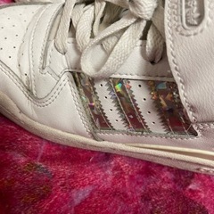 adidas🌸FORUM LOW GXO214 〖ABC限定〗22.5cmの画像