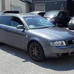 ★15万円激安!★車検R7/3★アウディA4アバント★2.0SE★黒革シート★社外アルミ★パワーシート★純正ナビ/ETC他の画像