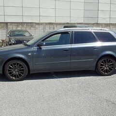★15万円激安!★車検R7/3★アウディA4アバント★2.0SE★黒革シート★社外アルミ★パワーシート★純正ナビ/ETC他の画像