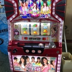 パチスロ 実機 パチスロラブ嬢 オリンピア コイン不要機付 ボリューム付の画像