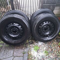 【本日中17時までなら無料】ホンダ車　鉄ホイール　4本セット