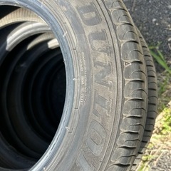 DUNLOP ENASAVE EC204 夏タイヤ 145/80 R13 17年製 4本の画像