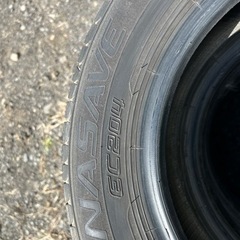 DUNLOP ENASAVE EC204 夏タイヤ 145/80 R13 17年製 4本の画像