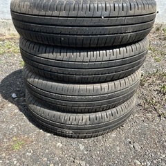 DUNLOP ENASAVE EC204 夏タイヤ 145/80 R13 17年製 4本の画像