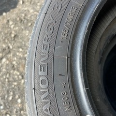 TOYO NANOENERGY3 NE03 夏タイヤ 155/70 R13 21年製 4本の画像
