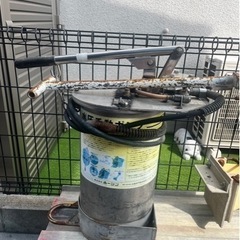 値下げしました！アルミ矢板21枚　アルミ水圧ジャッキ　水圧手動ポンプ　セットの画像