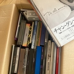廃棄予定　大量　CD DVD 段ボール6箱　トータル約100キロ
