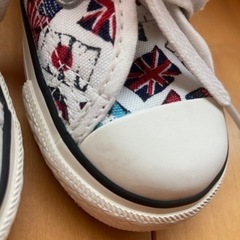 15センチ　コンバース　ハイカット　国旗の画像