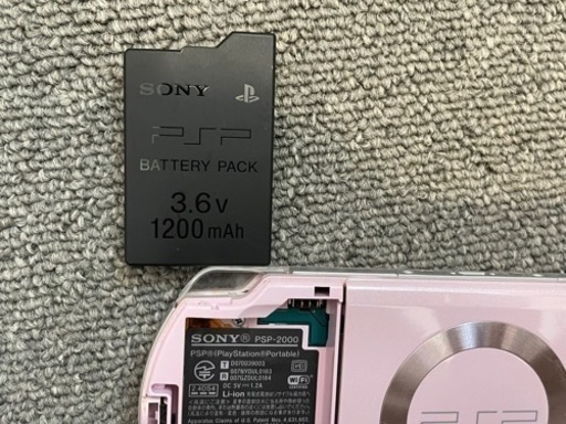 PSP-2000 稼働品　カセット付き