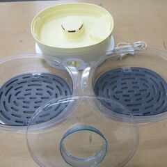 ◆お引取り限定/三重県/値引不可(値引きコメント返信不可)◆  中古 T-fal ウルトラコンパクト 蒸し器[G-29]の画像