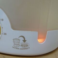 ◆お引取り限定/三重県/値引不可(値引きコメント返信不可)◆  中古 T-fal ウルトラコンパクト 蒸し器[G-29]の画像