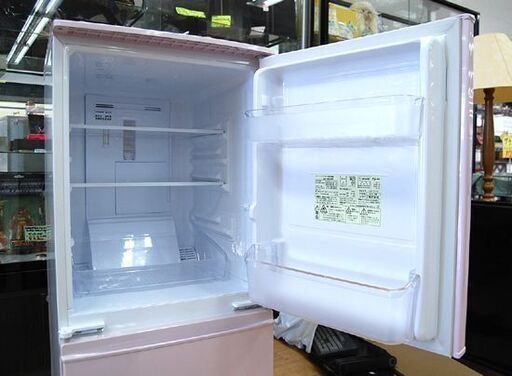 冷蔵庫 2ドア 137L 2016年製 シャープ SJ-14E4-KP ピンク系 100Lクラス SHARP 札幌市 清田区 平岡