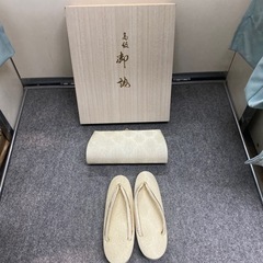 草履バッグセット 和装小物　履物　鞄　