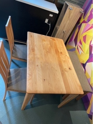 (確約済み)【中古】ナフコ ダイニングセット NSロシェ 120