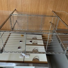 家具 収納家具 スチールラックの画像