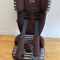 美品　チャイルドシート　ブラウン