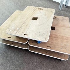 木製平台車 TRUSCO製ジュピター 900×600mm 5台セット
