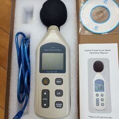 小型デジタル騒音計 デジタルサウンドレベルメーターの画像