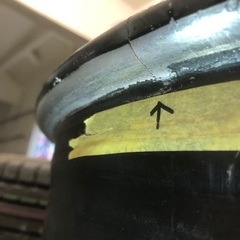 ホイール クラック修理致します タイヤ交換もOK - 中頭郡