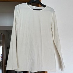 SAMANSA MOS2 blue 無地ロンT