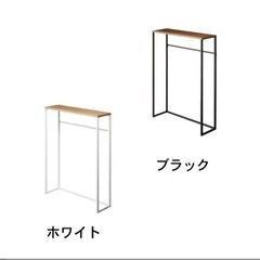 コンソールテーブル　tower 白の画像