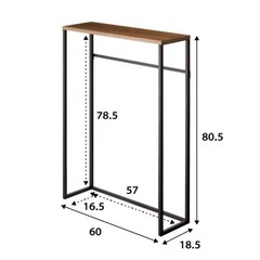 コンソールテーブル　tower 白の画像