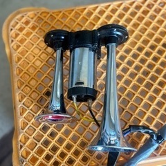車　12v ホーン　ラッパエアー式の画像