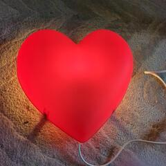 IKEA ハートライト 2個セット ハート形電気の画像