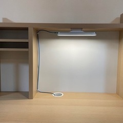 MICKE ミッケ 学習机（LEDライト付き）の画像