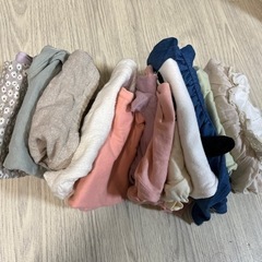 女の子　80〜90メイン　半袖　保育園着の画像