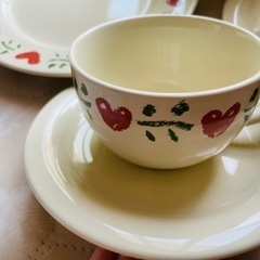 カップ&ソーサー　ポット　お皿　セットの画像