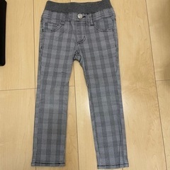 マックハウス　チェック　パンツ　110
