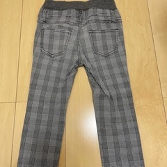 マックハウス　チェック　パンツ　110の画像