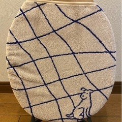 【未使用品】ワンコの便座蓋カバー