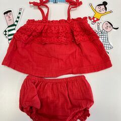【中古】6-12months　セットアップ