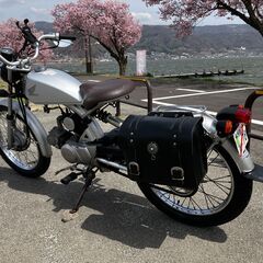 【引取先が決まりました】ホンダソロ５０CC　激レア車両　程度良し！　新品太タイヤ付　レストア済の画像