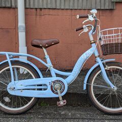 MAHALO kids　18インチ　補助輪無し　1本足スタンド