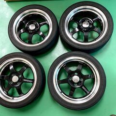 RAYS TE３７KCR １５インチ ５J PCD１００ インセ...