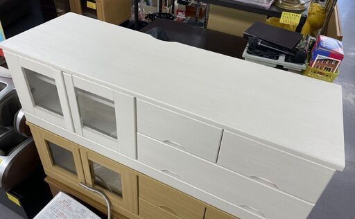 テレビ台 幅120cm ニトリ ブレイス ローボード BRACE TV台 ホワイト 白 札幌市手稲区