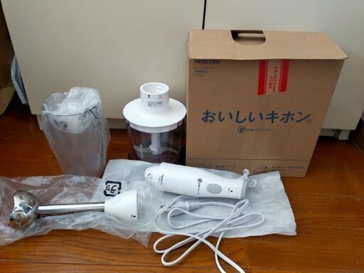 新品同様 Tescom THM322 スティックブレンダー