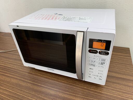 【お売りします】 アイリスオーヤマ　オーブンレンジ　MO-T1603-W　2019年製　IRIS OHYAMA
