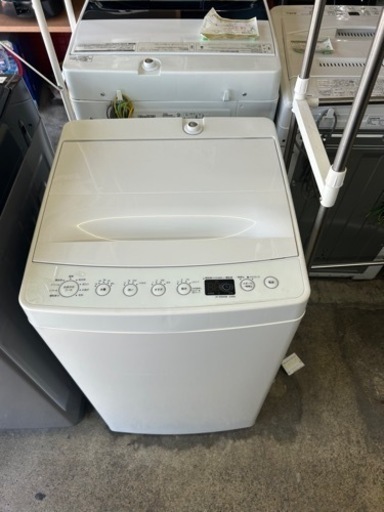 万代店　2019年製　美品　TAGlabel by amadana☆4.5kg☆全自動洗濯機　AT-WM45B