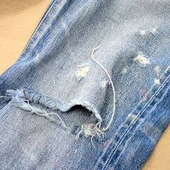 名作！ hysteric glamour 0292AP11 28インチ デニム セルヴィッチ 赤耳 クラッシュ加工 ヒステリックグラマー ヴィンテージ 札幌市 中央区 南12条の画像