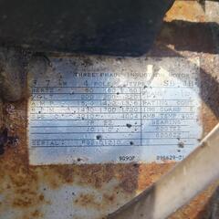 コンプレッサー　ANEST IWATA　SP-37PB 3.7kw 3相200V エアーコンプレッサー　の画像