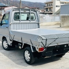 スバルサンバートラックTC 4WD 平成15年 車検令和8年3月までパワステエアコン付き 5MT★走行134000KMタイミングベルト交換の画像