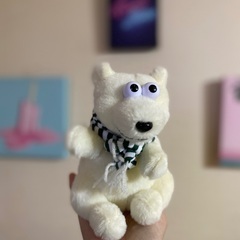 woody o time 喋るぬいぐるみ　白熊