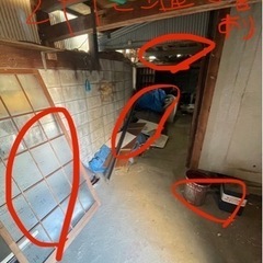 【4月中希望】塀の解体、庭の整地、残置物処理の画像