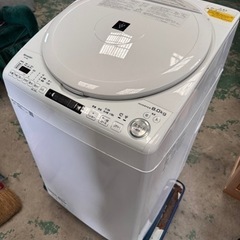 決まりました☆綺麗な中古品☆洗濯機☆SHARP☆2020年製☆8kg☆格安☆中古☆配達相談可能☆早い者勝ち🫵🏾新生活に♪