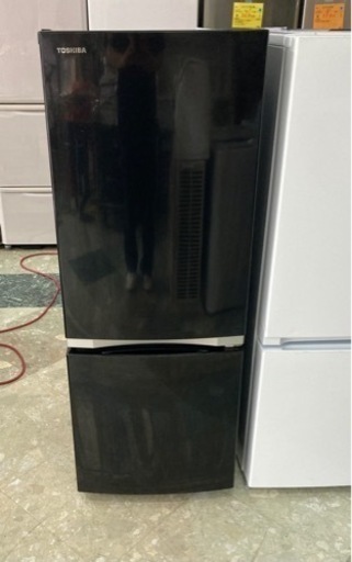2ドア冷蔵庫 153L 右開き 東芝 TOSHIBA GR-P15BS リサイクルショップ宮崎屋 住吉店24.4.15F