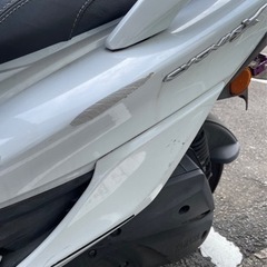 シグナス5型タイヤバリ山の画像